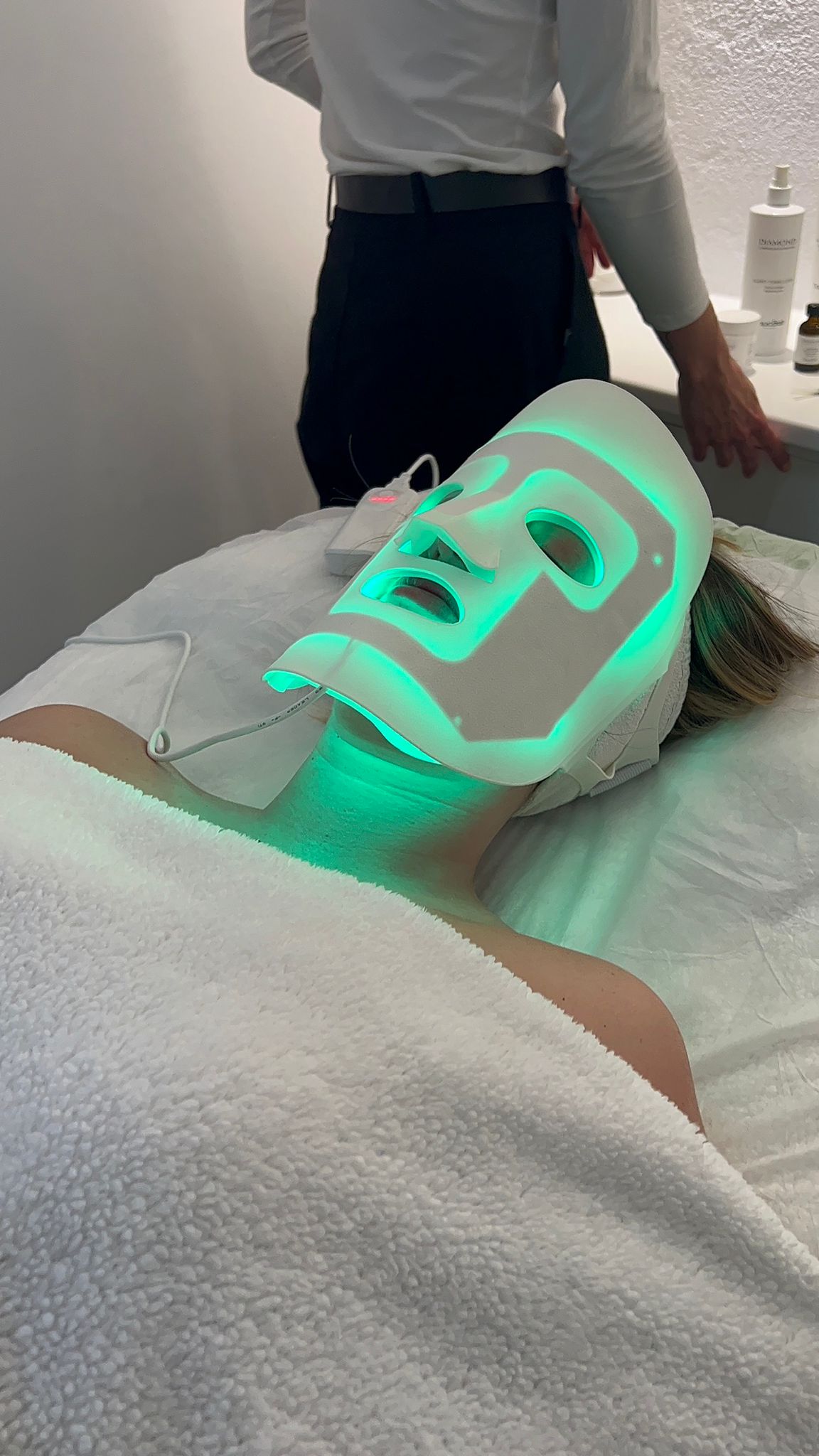 Máscara LED fototerapia facial